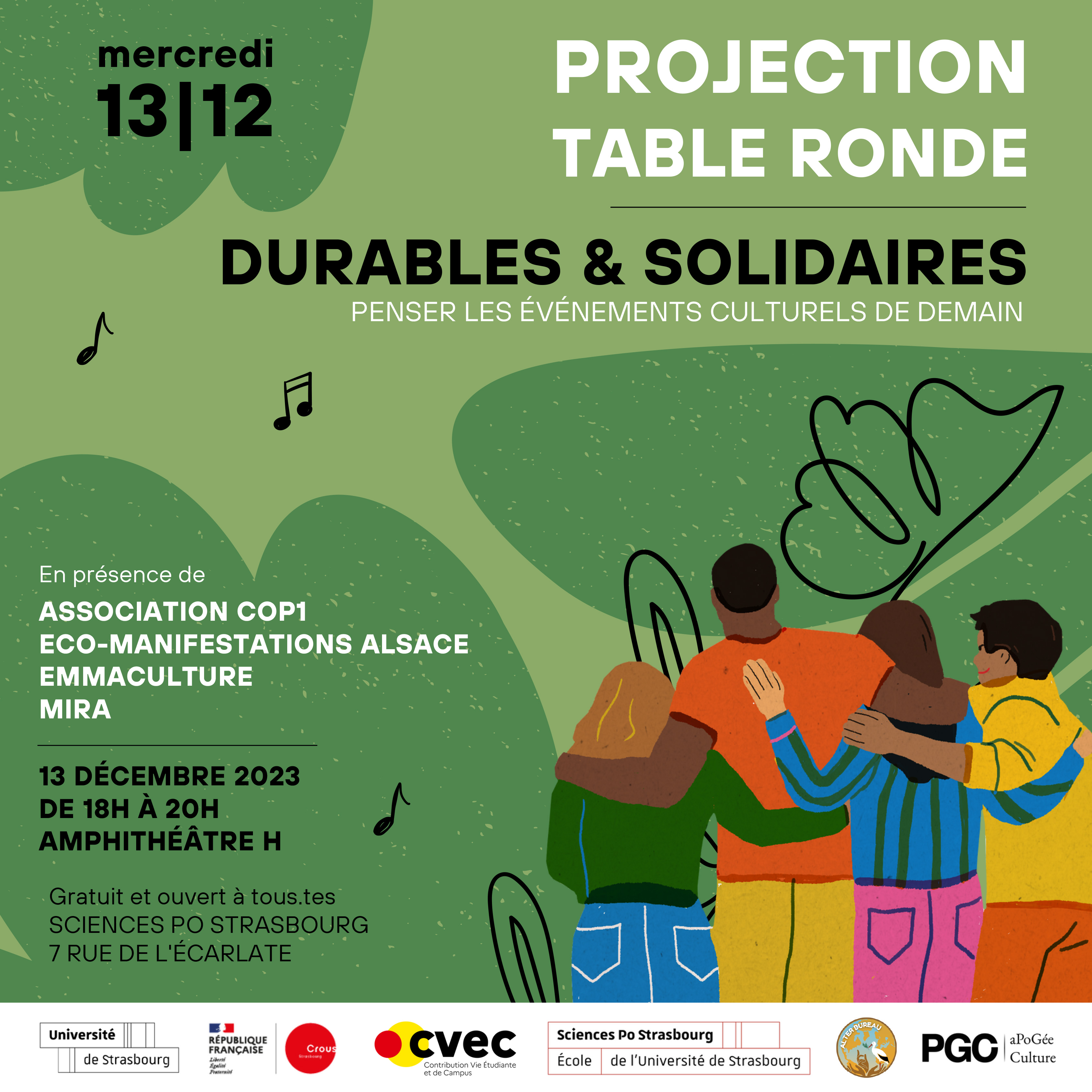 Projection / Table ronde : « Durables et solidaires »