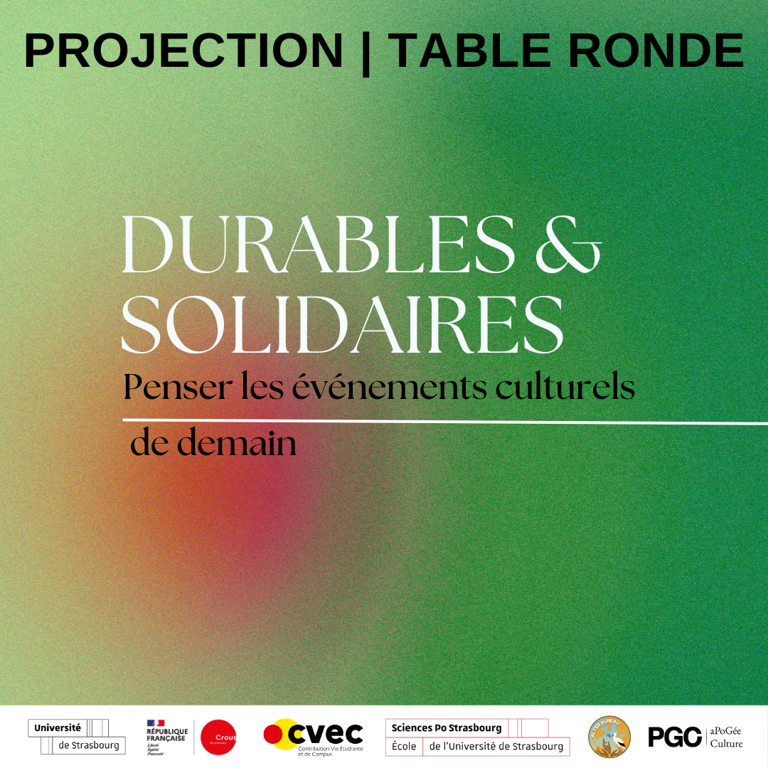 Projection / Table ronde : « Durables et solidaires »
