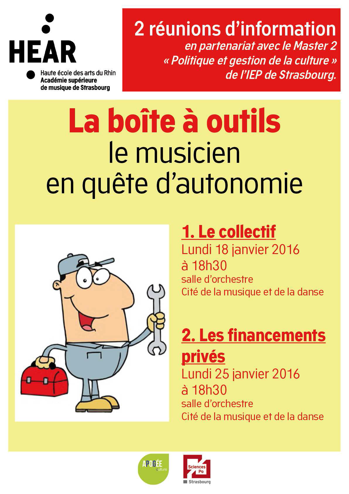 Le Musicien en quête d’autonomie – Académie supérieure de musique de Strasbourg