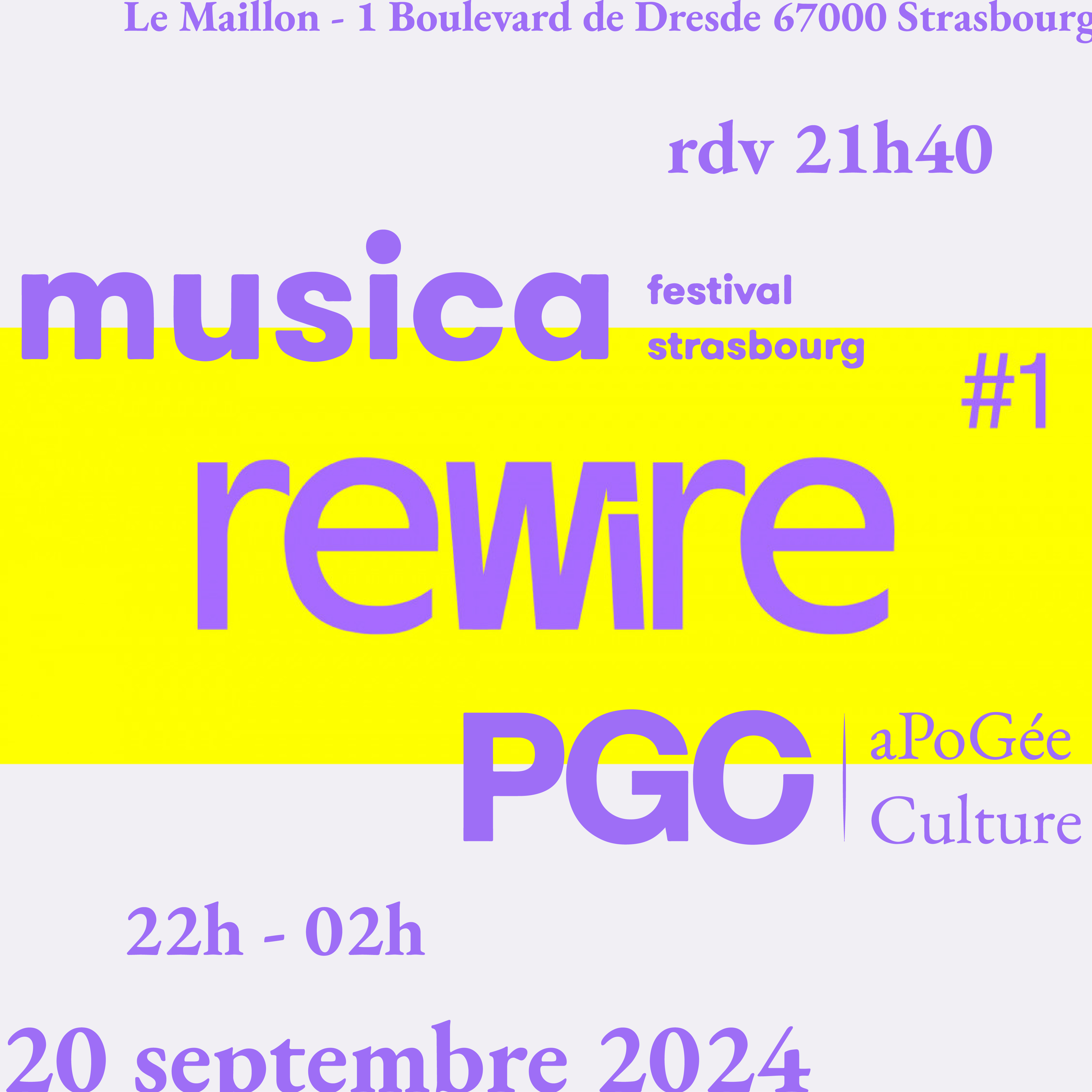 Rewire #1 – Festival Musica